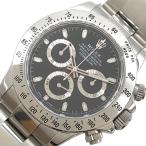 ロレックス ROLEX デイトナ 116520 ブラック  ステンレススチール 腕時計 メンズ 中古