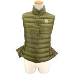 ショッピングmoncler モンクレール MONCLER ×sacai SENA ダウンベスト カーキ ナイロン ダウンベスト レディース 中古