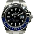 ロレックス ROLEX GMTマスター2 126710BLNR ブラック ステンレススチール 腕時計 メンズ 中古