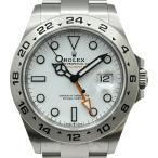 ロレックス ROLEX エクスプローラー2 226570 ホワイト ステンレススチール 腕時計 メンズ 中古