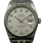 ロレックス ROLEX デイトジャスト 16234G ホワイト ホワイトゴールド/ステンレススチール 腕時計 メンズ 中古