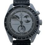 スウォッチ swatch スピードマスター ムーンウォッチ コレクション  SO33M700 グレー バイオセラミック 腕時計  中古
