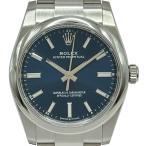 ロレックス ROLEX オイスターパーペチュアル34 124200 ブルー ステンレススチール 腕時計 メンズ 中古