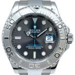 ロレックス ROLEX ヨットマスター 40 スレート 126622 グレー Pt/SS 腕時計 メンズ 中古