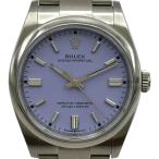 ロレックス ROLEX オイスターパーペチュアル36 126000 ラベンダー ステンレススチール 腕時計 メンズ 中古