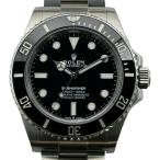 ロレックス ROLEX サブマリーナ ノンデイト 124060 ブラック ステンレススチール 腕時計 メンズ 中古