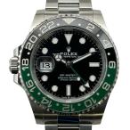 ロレックス ROLEX GMTマスター2 126720VTNR ブラック ステンレススチール 腕時計 メンズ 中古
