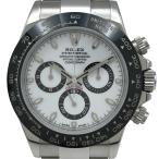 ロレックス ROLEX デイトナ 116500LN ホワイト ステンレススチール 腕時計 メンズ 中古