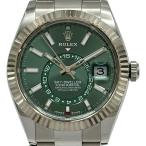ロレックス ROLEX スカイドゥエラー 336934 ミントグリーン ホワイトゴールド/ステンレススチール 腕時計 メンズ 中古