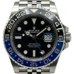 ロレックス ROLEX GMTマスター2 126710BLNR ブラック ステンレススチール 腕時計 メンズ 中古