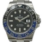 ロレックス ROLEX GMTマスター２ 126720BLNR ブラック ステンレススチール 腕時計 メンズ 中古