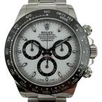 ロレックス ROLEX デイトナ 116500LN ホワイト ステンレススチール 腕時計 メンズ 中古