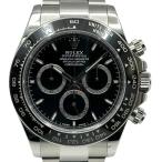 ロレックス ROLEX デイトナ 126500LN ブラック ステンレススチール 腕時計 メンズ 中古