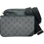  Louis * Vuitton LOUIS VUITTON Trio * сумка "почтальонка" M69443 черный монограмма * Eclipse сумка "почтальонка" мужской б/у 
