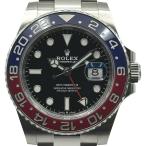 ロレックス ROLEX GMTマスター2 126710BLRO ブラック ステンレススチール 腕時計 メンズ 中古