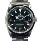 ロレックス ROLEX エクスプローラー1 14270 ブラック SS 腕時計 メンズ 中古