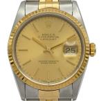 ロレックス ROLEX デイトジャスト 16233 ゴールド ゴールド/ステンレススチール 腕時計 メンズ 中古