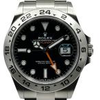 ロレックス ROLEX エクスプローラー2 226570 ブラック ステンレススチール 腕時計 メンズ 中古