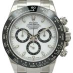 ロレックス ROLEX デイトナ 116500LN ホワイト ステンレススチール 腕時計 メンズ 中古