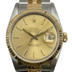 ロレックス ROLEX デイトジャスト 16233 ゴールド ステンレススチール 腕時計 メンズ 中古