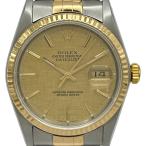 ロレックス ROLEX デイトジャスト 16233 ゴールド ゴールド/ステンレススチール 腕時計 メンズ 中古