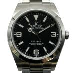 ロレックス ROLEX エクスプローラー 214270 ブラック ステンレススチール 腕時計 メンズ 中古