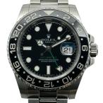 ロレックス ROLEX GMTマスター2 116710LN ブラック ステンレススチール 腕時計 メンズ 中古