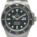 ロレックス ROLEX サブマリーナ 126610LN ブラック ステンレススチール 腕時計 メンズ 中古
