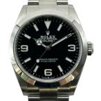ロレックス ROLEX エクスプローラー40 224270 ブラック ステンレススチール 腕時計 メンズ 中古