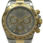 ロレックス ROLEX デイトナ 116523 グレー ゴールド/ステンレススチール 腕時計 メンズ 中古