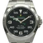 ロレックス ROLEX エアキング 126900 ブラック ステンレススチール 腕時計 メンズ 中古