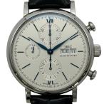 インターナショナルウォッチカンパニー IWC ポートフィノ クロノグラフ IW391037 ホワイト ステンレススチール 腕時計 メンズ 中古