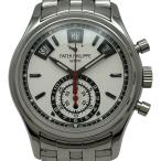パテック・フィリップ PATEK PHILIPPE アニュアルカレンダー クロノグラフ 5960/1A-001 ホワイト ステンレススチール 腕時計 メンズ 中古
