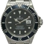 ロレックス ROLEX サブマリーナ 16610 ブラック ステンレススチール 腕時計 メンズ 中古