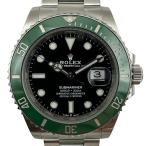 ロレックス ROLEX サブマリーナ 126610LV ブラック ステンレススチール 腕時計 メンズ 中古