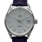 タグ・ホイヤー TAG HEUER カレラ 36mm WBK1311 FC8261 ホワイトシェル ステンレススチール 腕時計 レディース 中古