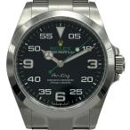 ロレックス ROLEX エアキング 126900 ブラック ステンレススチール 腕時計 メンズ 中古