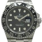 ロレックス ROLEX GMTマスター2 116710LN ブラック ステンレススチール 腕時計 メンズ 中古