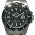 ロレックス ROLEX サブマリーナ 116610LN ブラック ステンレススチール 腕時計 メンズ 中古