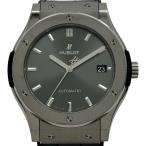ウブロ HUBLOT クラシックフュージョン チタニウム 511.NX.7071.LR レーシンググレー チタン 腕時計 メンズ 中古