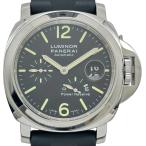 パネライ PANERAI ルミノール パワーリザーブ PAM00090 ブラック ステンレススチール 腕時計 メンズ 中古
