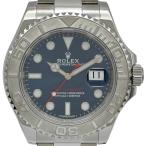 ロレックス ROLEX ヨットマスター40 116622 ブルー プラチナ/ステンレススチール 腕時計 メンズ 中古