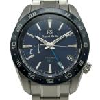 グランドセイコー Grand Seiko スポーツコレクション スプリングドライブ GMT 9R65-0BB0 ブルー ステンレススチール 腕時計 メンズ 中古