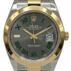 ロレックス ROLEX デイトジャスト41 126303 スレート ゴールド/ステンレススチール 腕時計 メンズ 中古