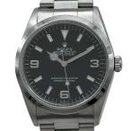 ロレックス ROLEX エクスプローラー１ 14270 ブラック ステンレススチール 腕時計 メンズ 中古