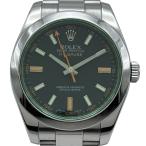ロレックス ROLEX ミルガウス 116400GV ブラック ステンレススチール 腕時計 メンズ 中古