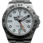 ロレックス ROLEX エクスプローラー2 226570 ホワイト ステンレススチール 腕時計 メンズ 中古