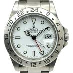 ロレックス ROLEX エクスプローラー2 16570 ホワイト ステンレススチール 腕時計 メンズ 中古
