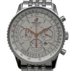 ブライトリング BREITLING モンブリラン A417G34NP シルバー ステンレススチール 腕時計 メンズ 中古