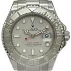 ロレックス ROLEX ヨットマスター 16622 シルバー プラチナ/ステンレススチール 腕時計 メンズ 中古